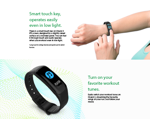 Xb03 best sale smart band