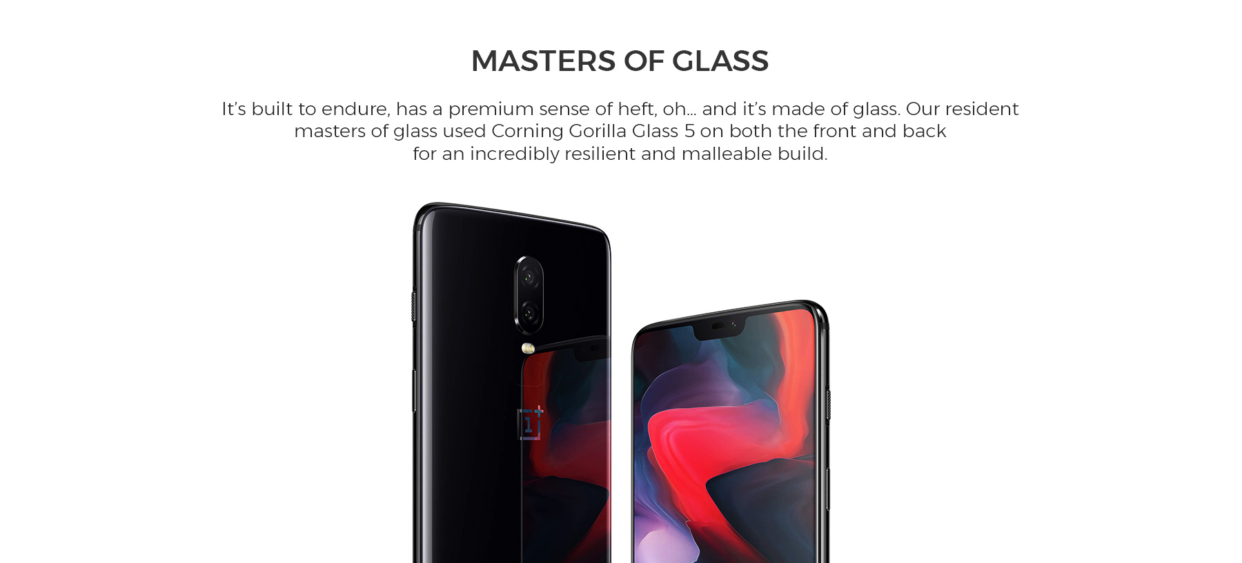 Oneplus 6 mirror black 6gb ram